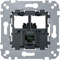 Розетка компьютерной без накладки без рамки Schneider Electric Merten System M 1-м. RJ45 5e картинка